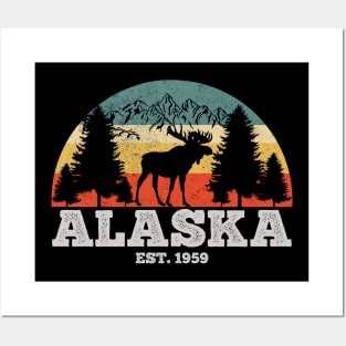 ALASKA EST. 1959 Vintage Posters and Art